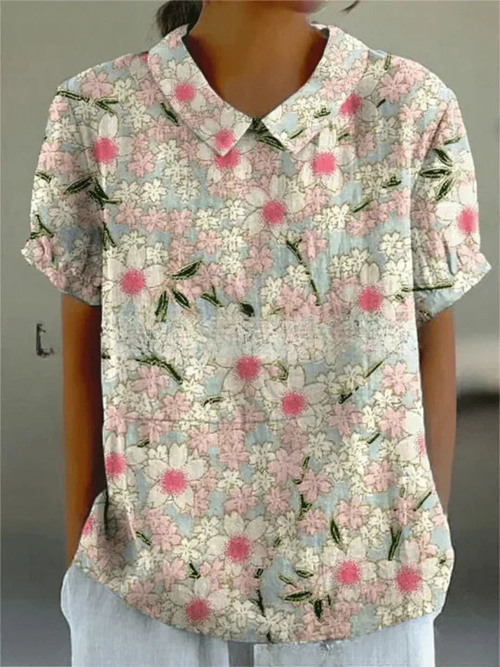 Galiene | Floral Pattern Blouse