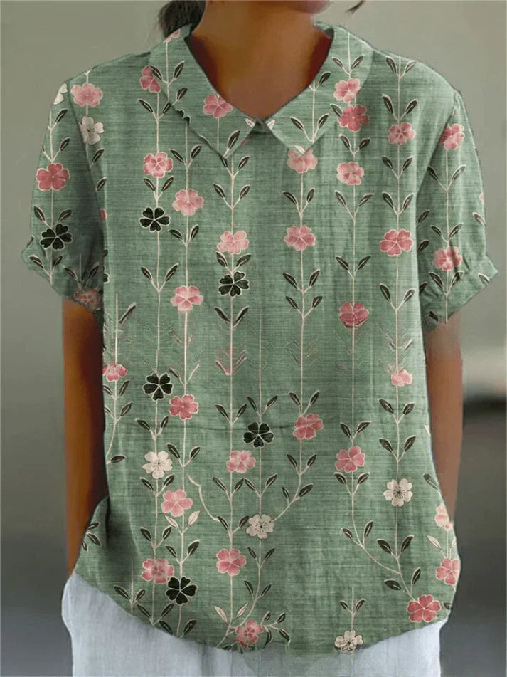 Galiene | Floral Pattern Blouse