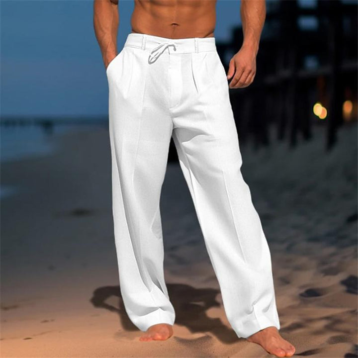 Elijah - Airy Linen-Look Pants