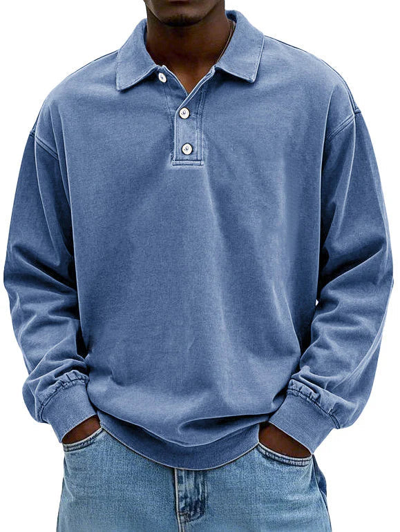 Maelis | Vintage Long-Sleeve Polo