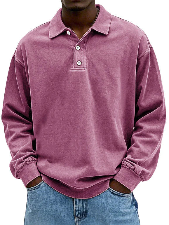 Maelis | Vintage Long-Sleeve Polo
