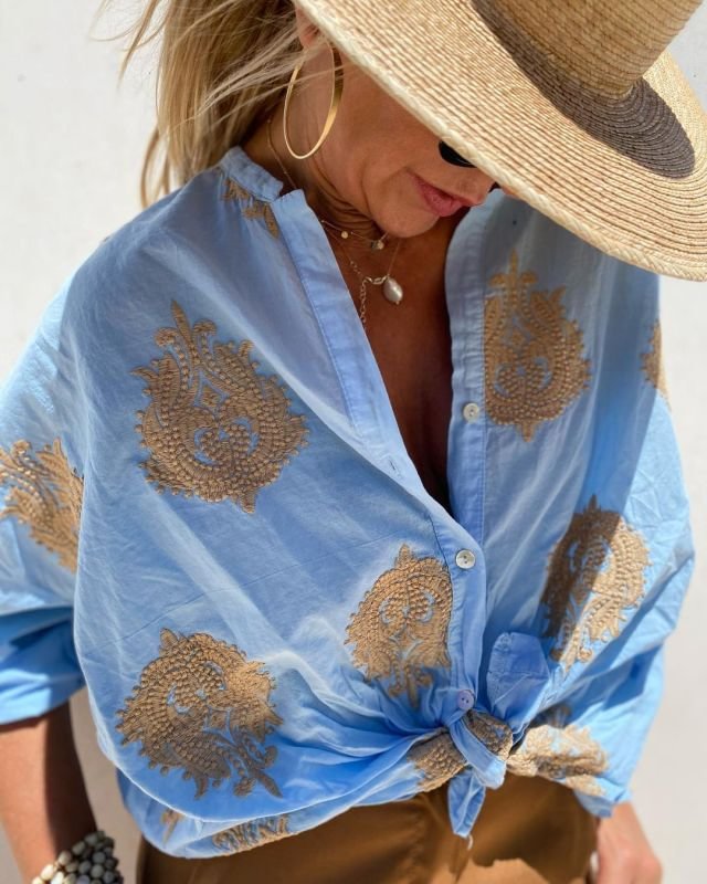 MILA – SPRING-SUMMER WOMEN’S BLOUSE