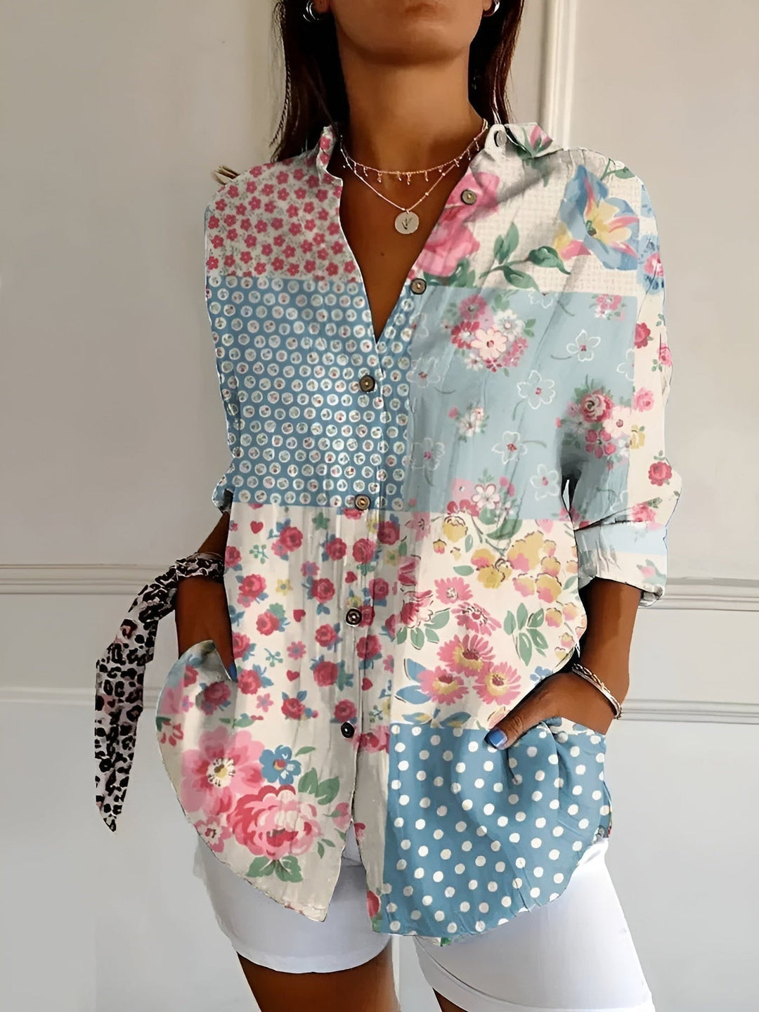 Jessara | Casual Printed Blouse