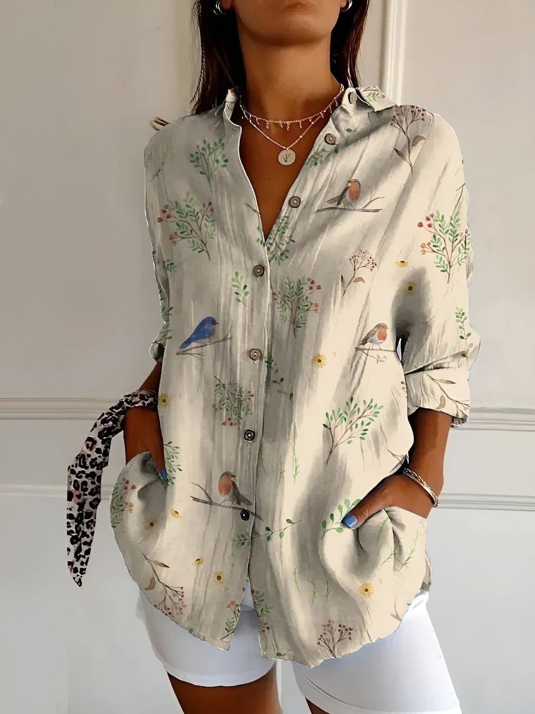 Jessara | Casual Printed Blouse