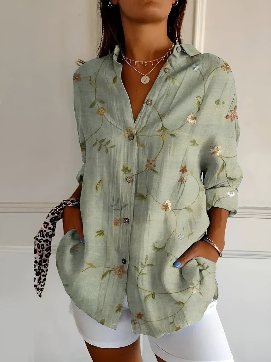 Jessara | Casual Printed Blouse