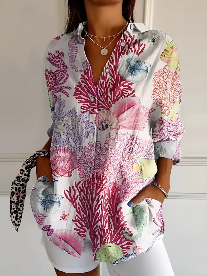 Jessara | Casual Printed Blouse